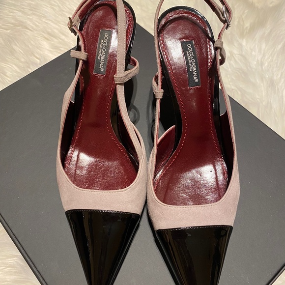 Dolce & Gabbana Shoes - Dolce & Gabana sling back pumps